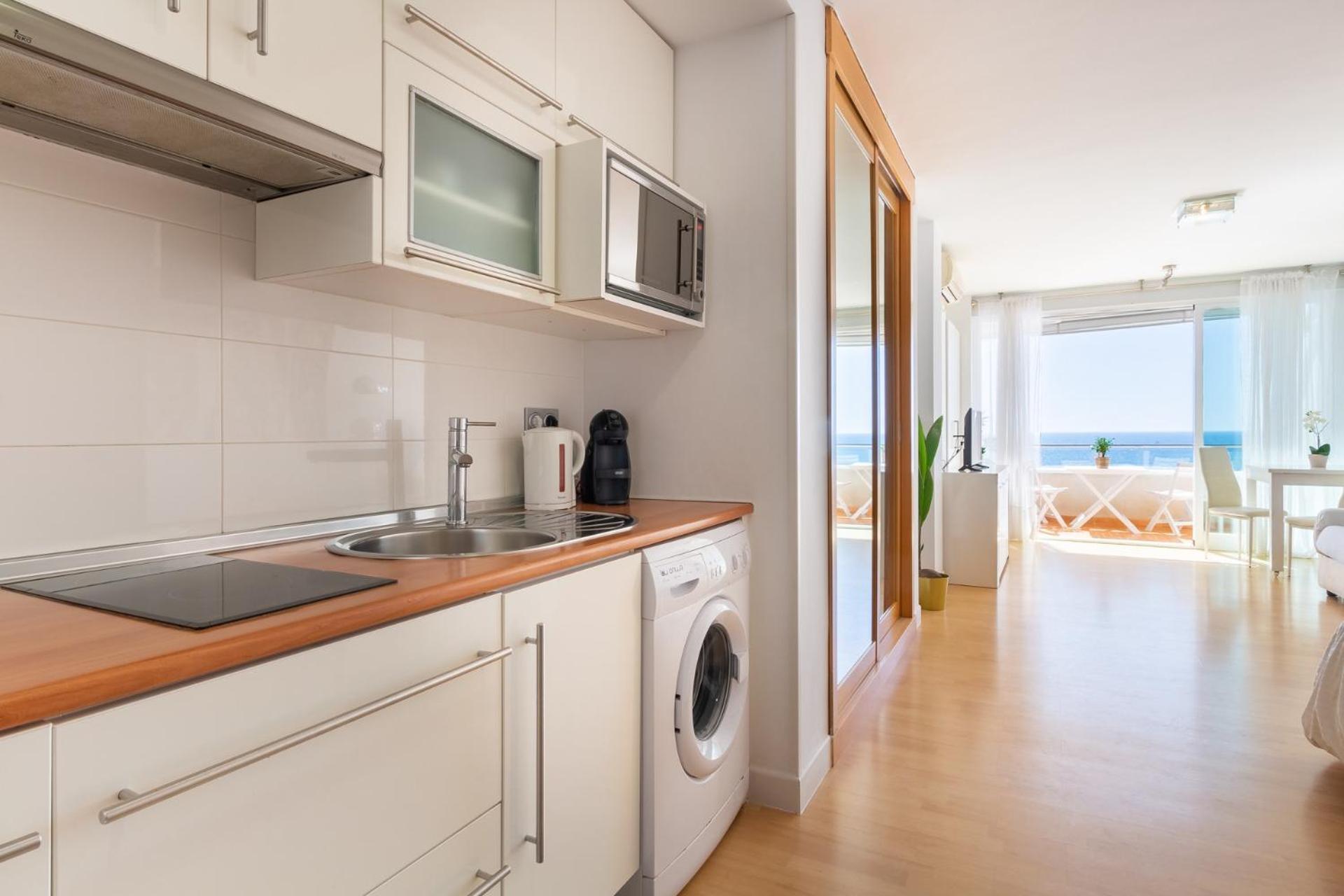 Roca Chica - Parking - Frente Playa - Terraza - Wifi - Bajondillo Y Carihuela Daire Torremolinos Dış mekan fotoğraf